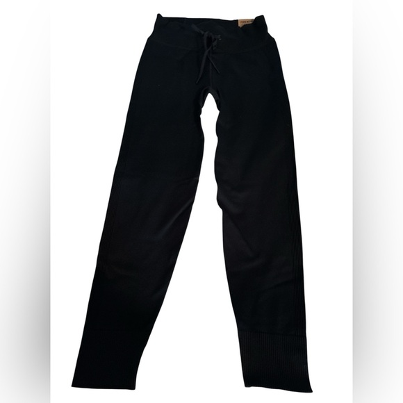 PINK Victoria's Secret Black hight waist Full Length Jogger - Picture 1 of 4